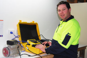 Electrical test tagging