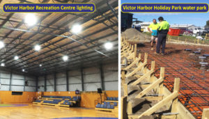Commercial lighting and electrical projects